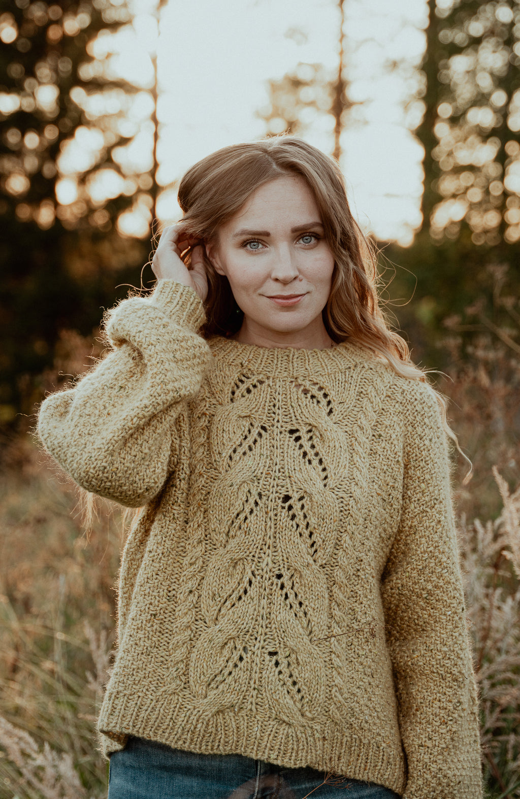 Hunaja Sweater – knitting pattern (PDF)