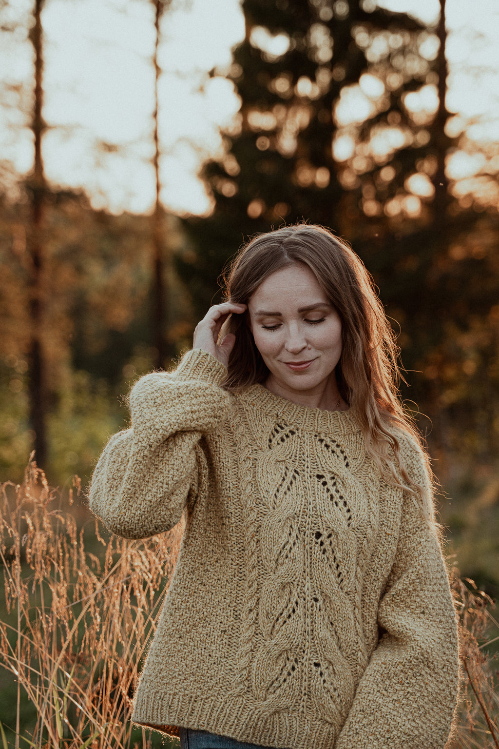 Hunaja Sweater – knitting pattern (PDF)