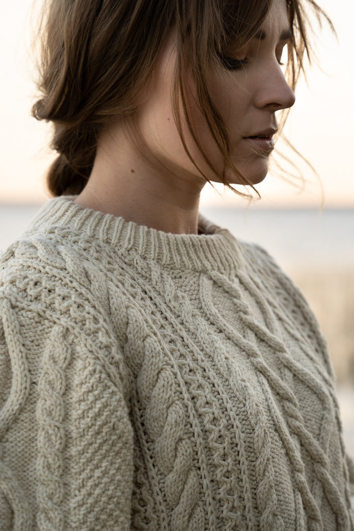 Iltatuuli Sweater – knitting pattern (PDF)