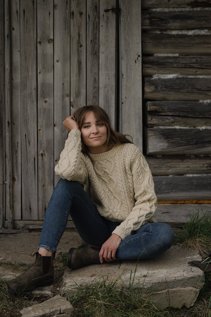 Iltatuuli Sweater – knitting pattern (PDF)