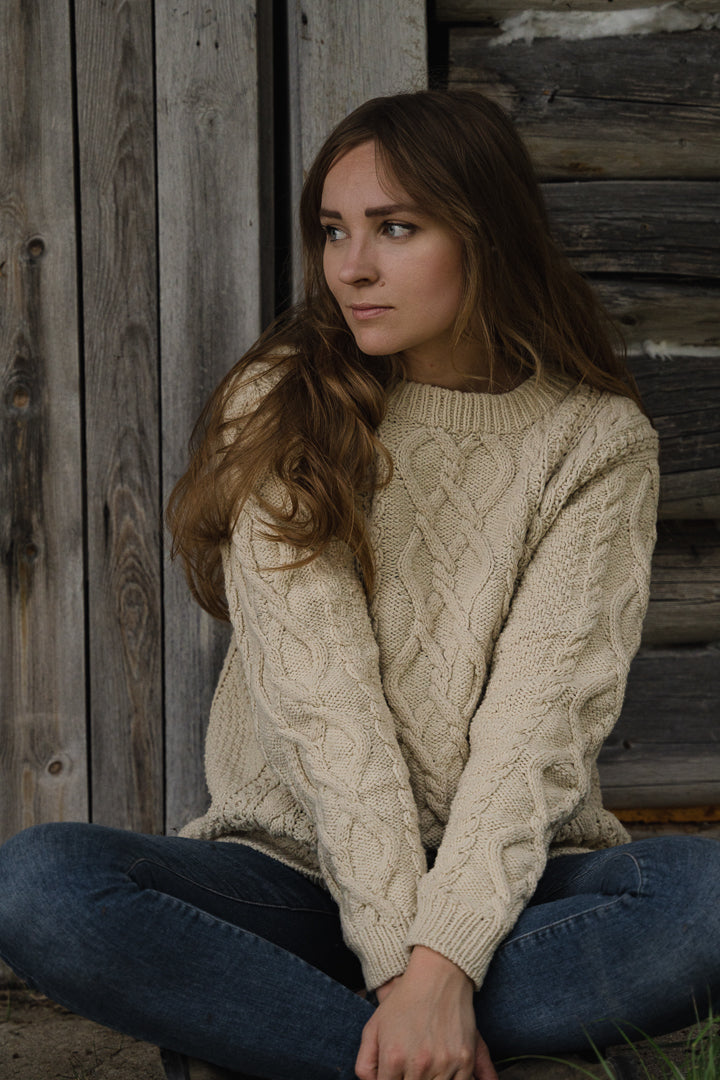 Iltatuuli Sweater – knitting pattern (PDF)