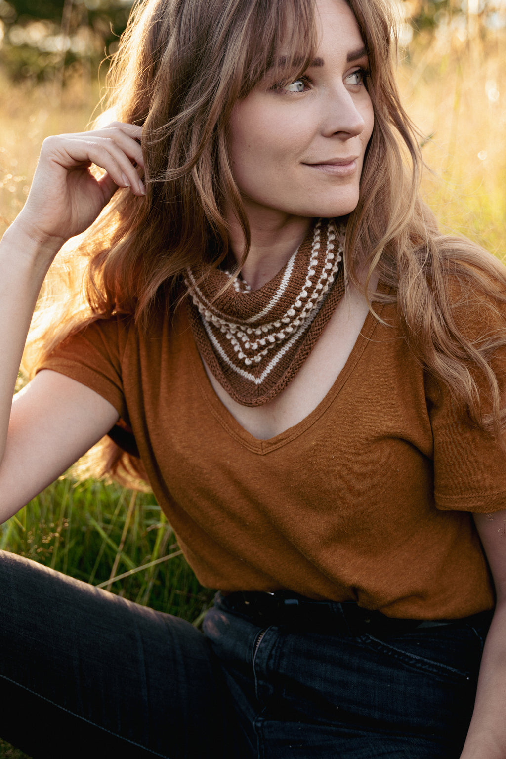 Louna Scarf – knitting pattern (PDF)