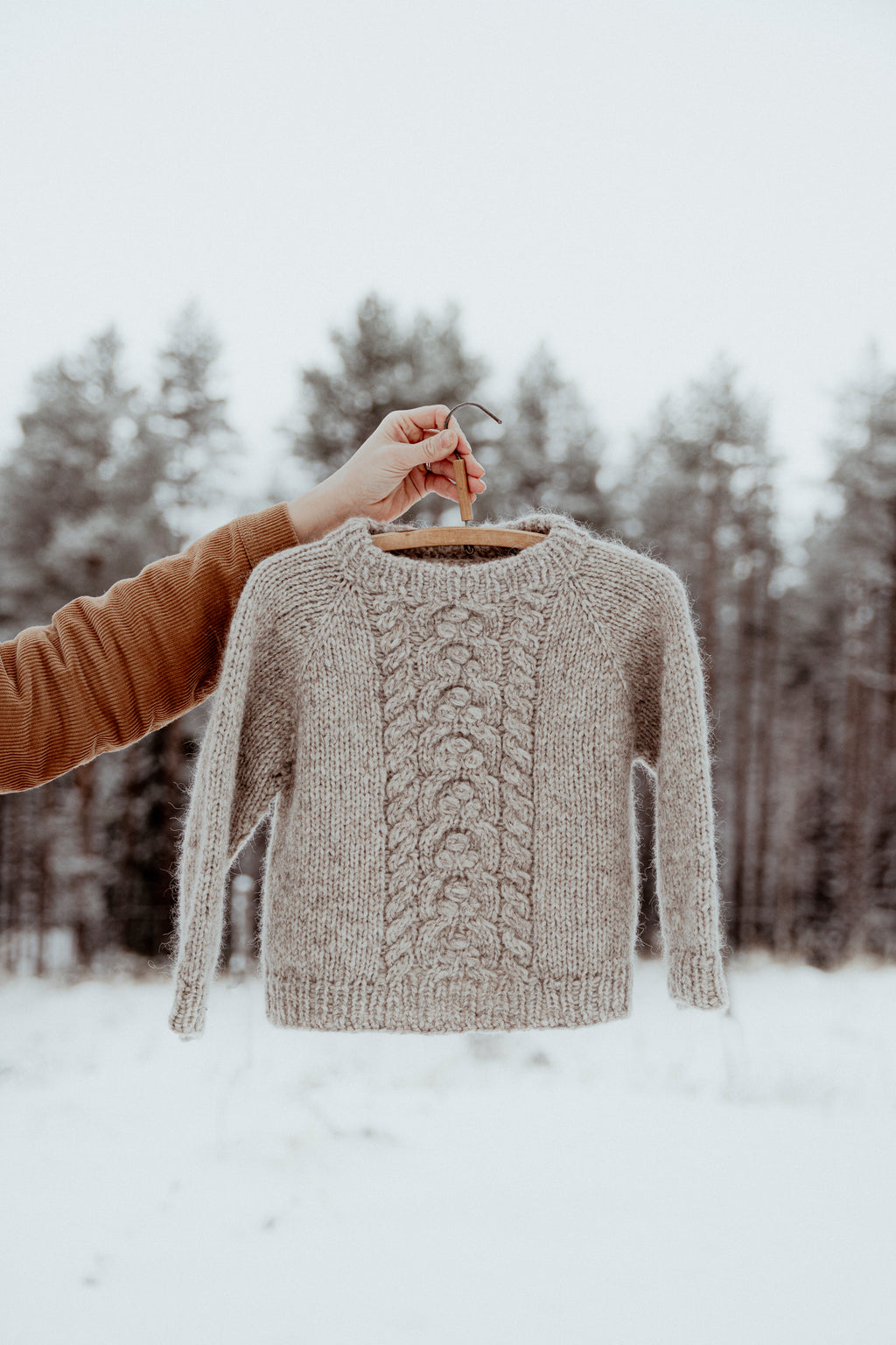 Huuru Sweater – knitting pattern (PDF)