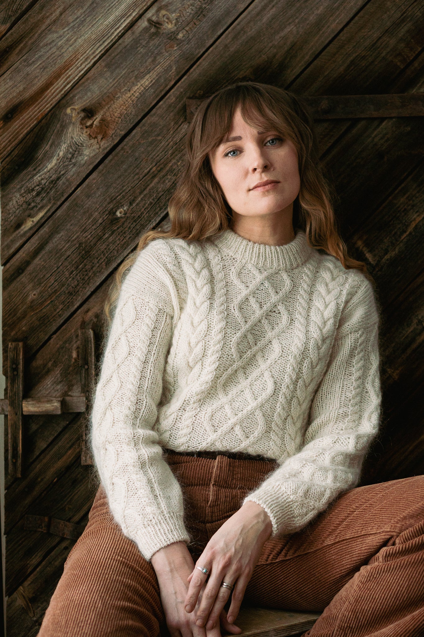 Soft Frost Sweater – knitting pattern (PDF)