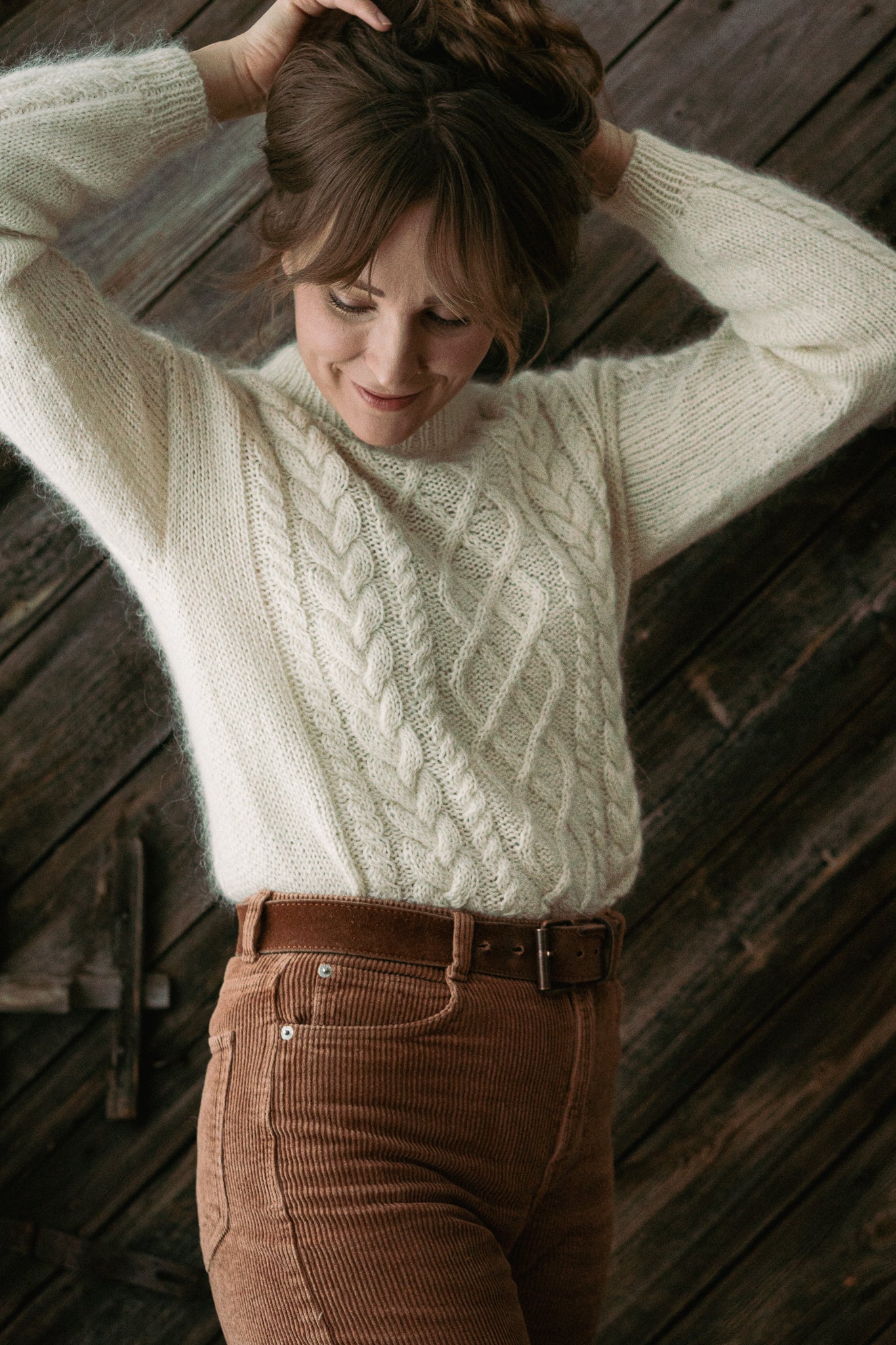 Soft Frost Sweater – knitting pattern (PDF)