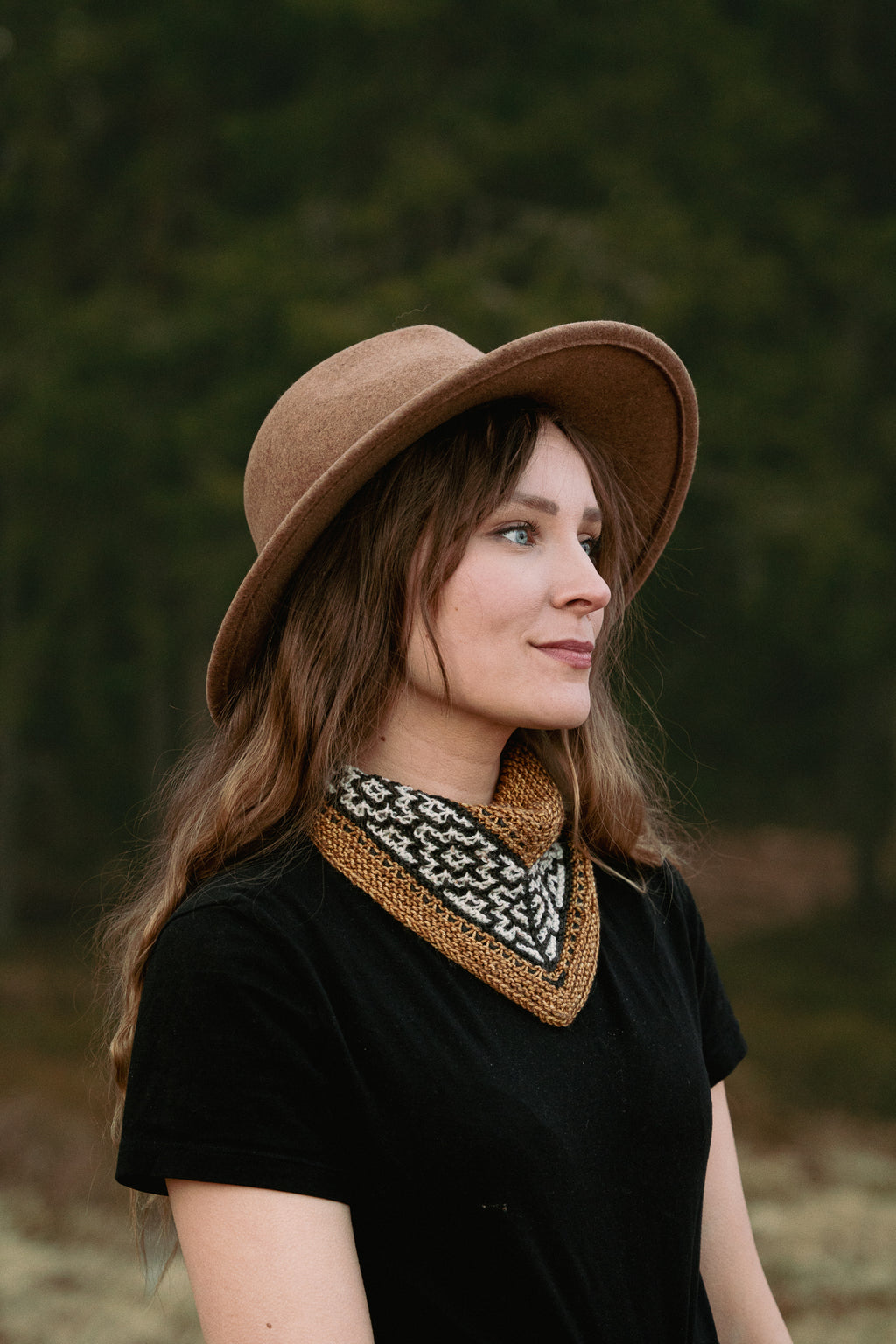 Tiny Trail Scarf – knitting pattern (PDF)