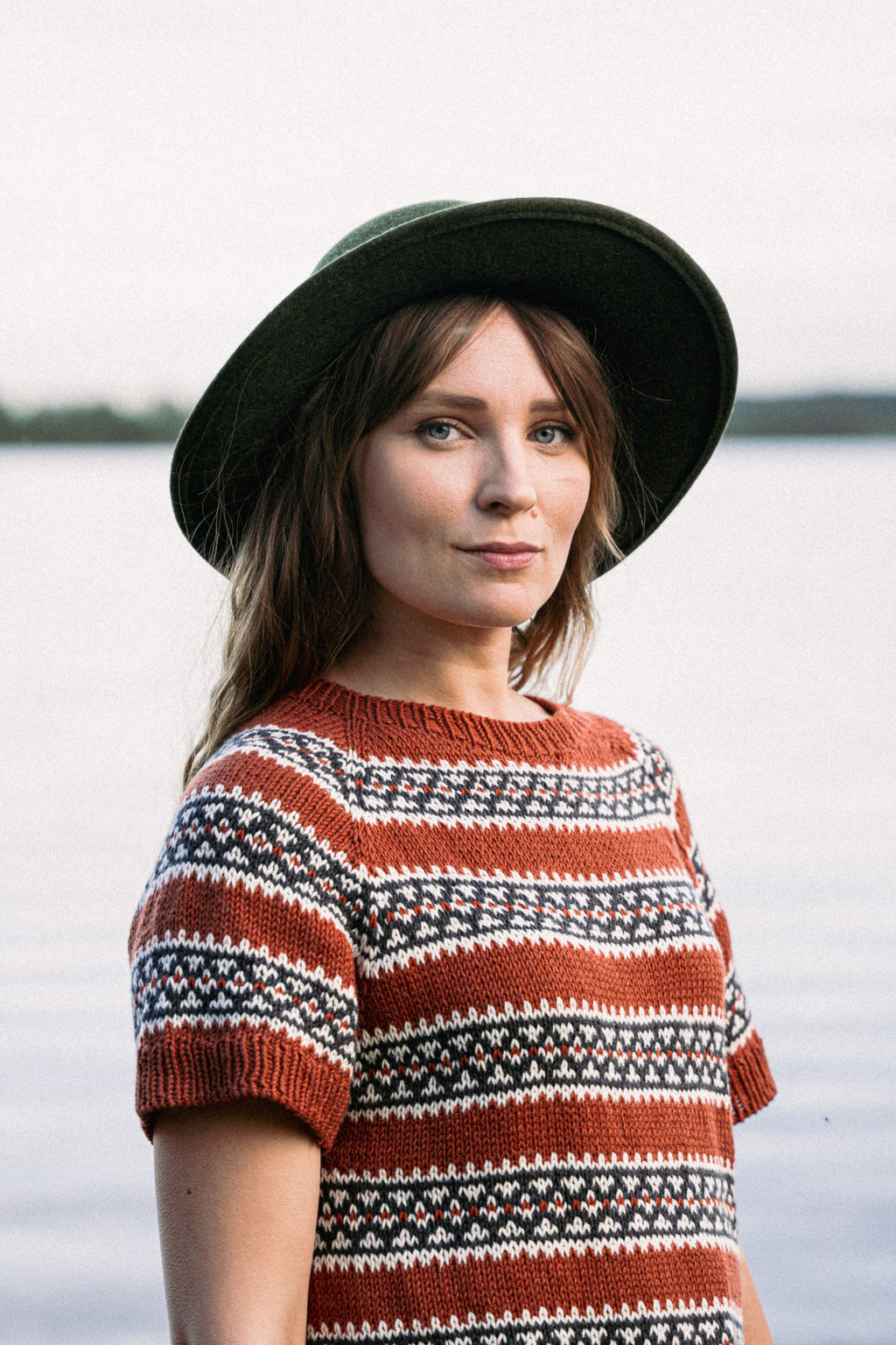 Islet Stripes Tee – knitting pattern (PDF)