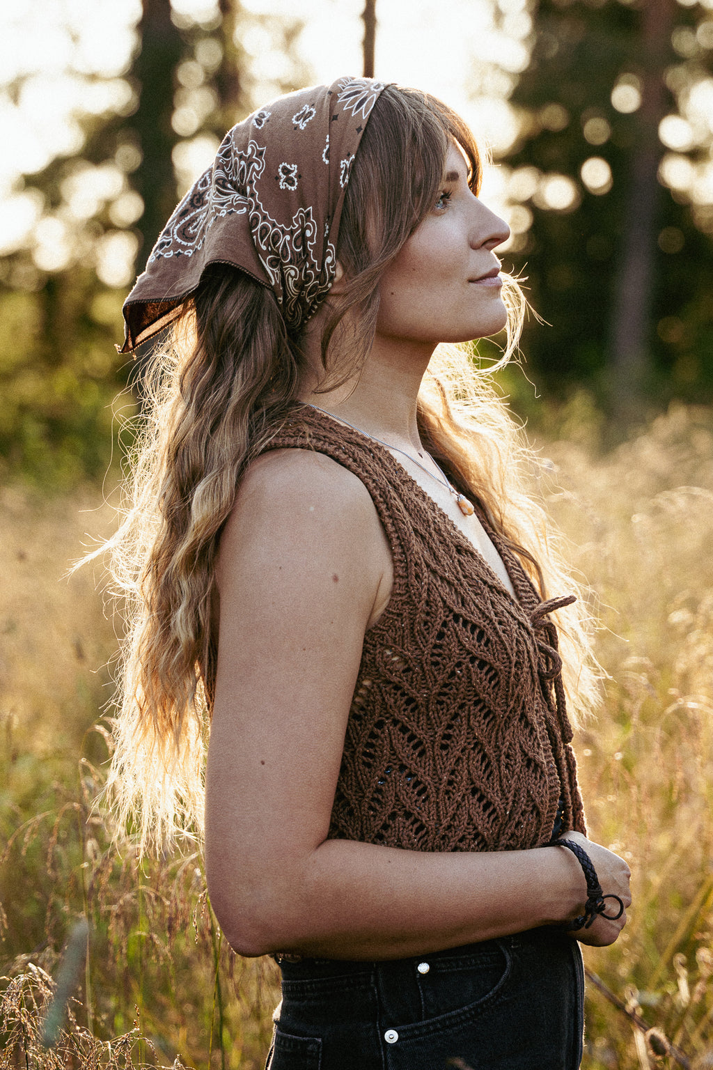 Wanderbloom Vest – knitting pattern (PDF)