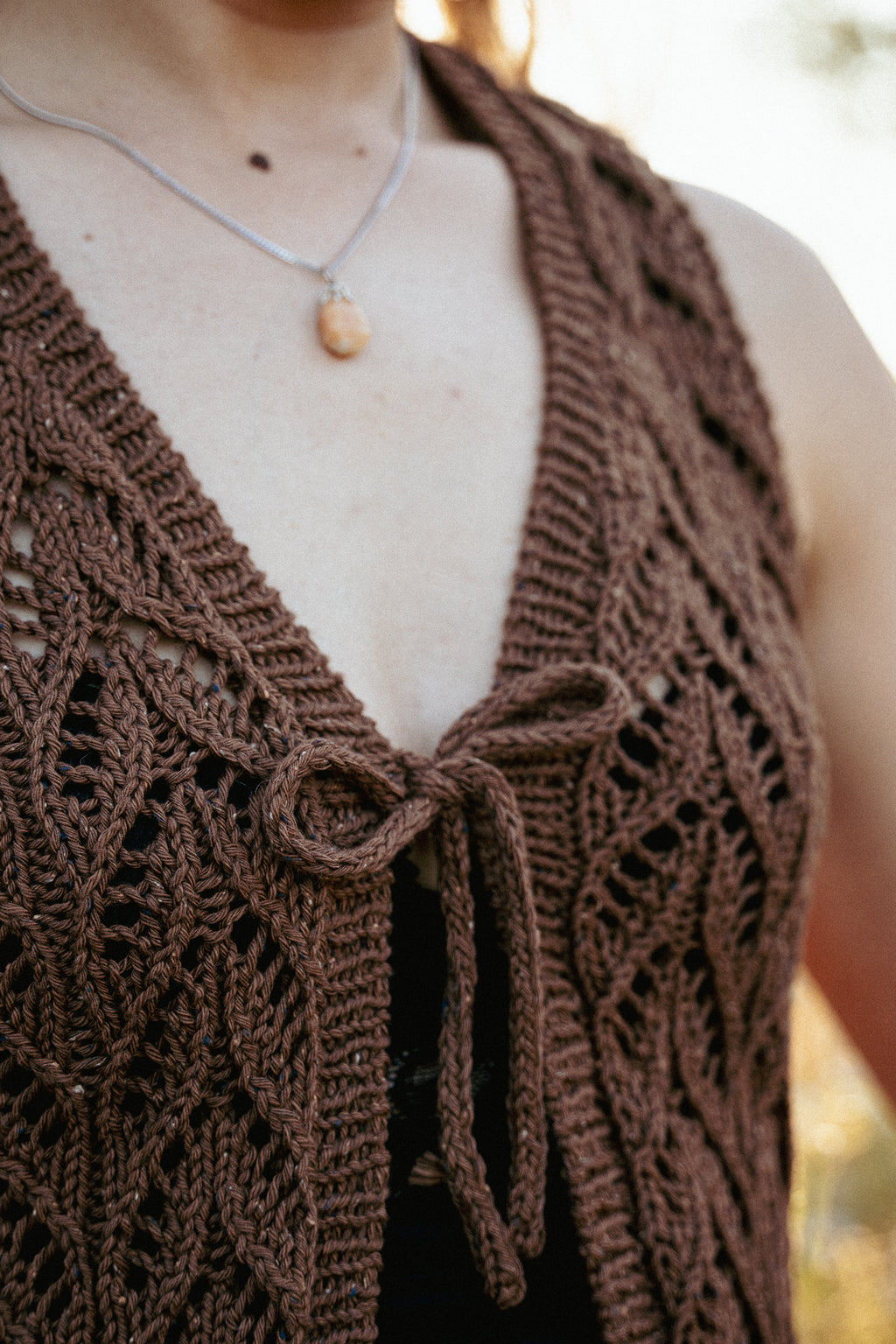 Wanderbloom Vest – knitting pattern (PDF)