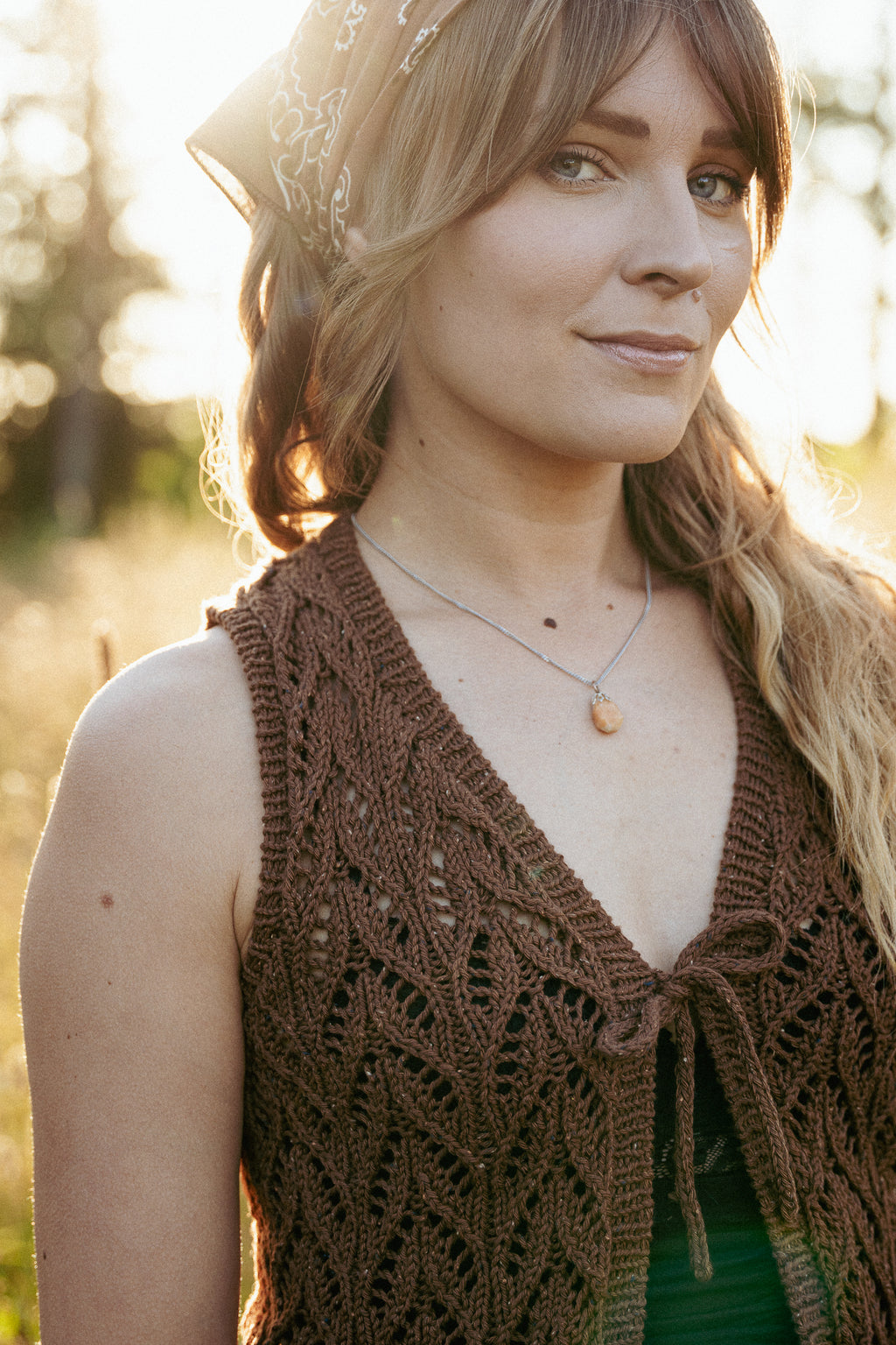 Wanderbloom Vest – knitting pattern (PDF)