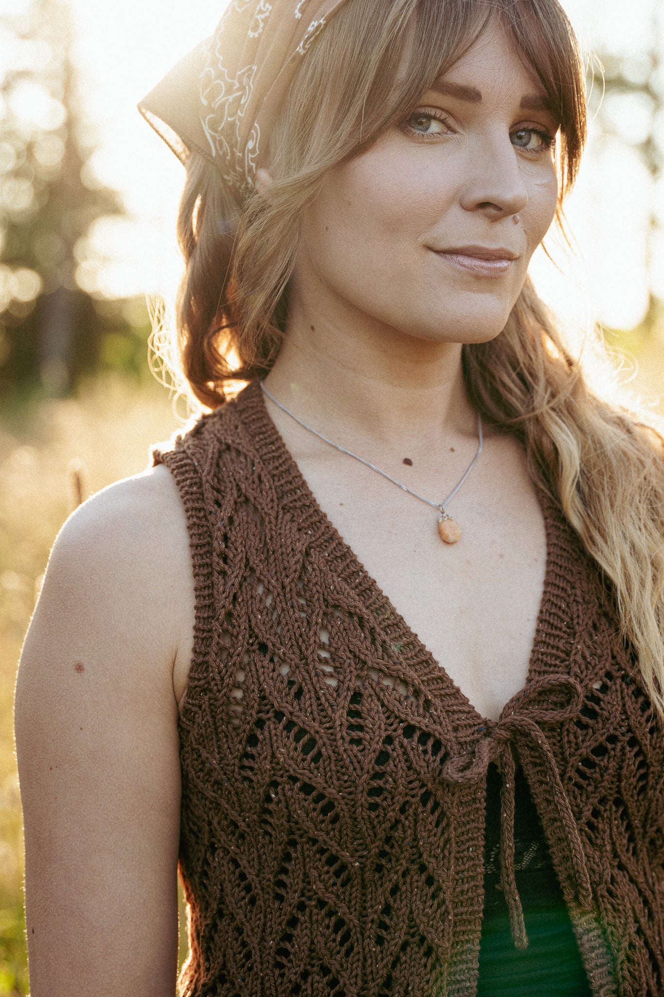 Wanderbloom Vest – knitting pattern (PDF)