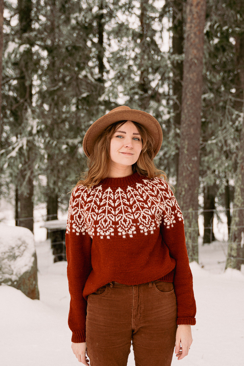 The Bluebird Sweater – knitting pattern (PDF)