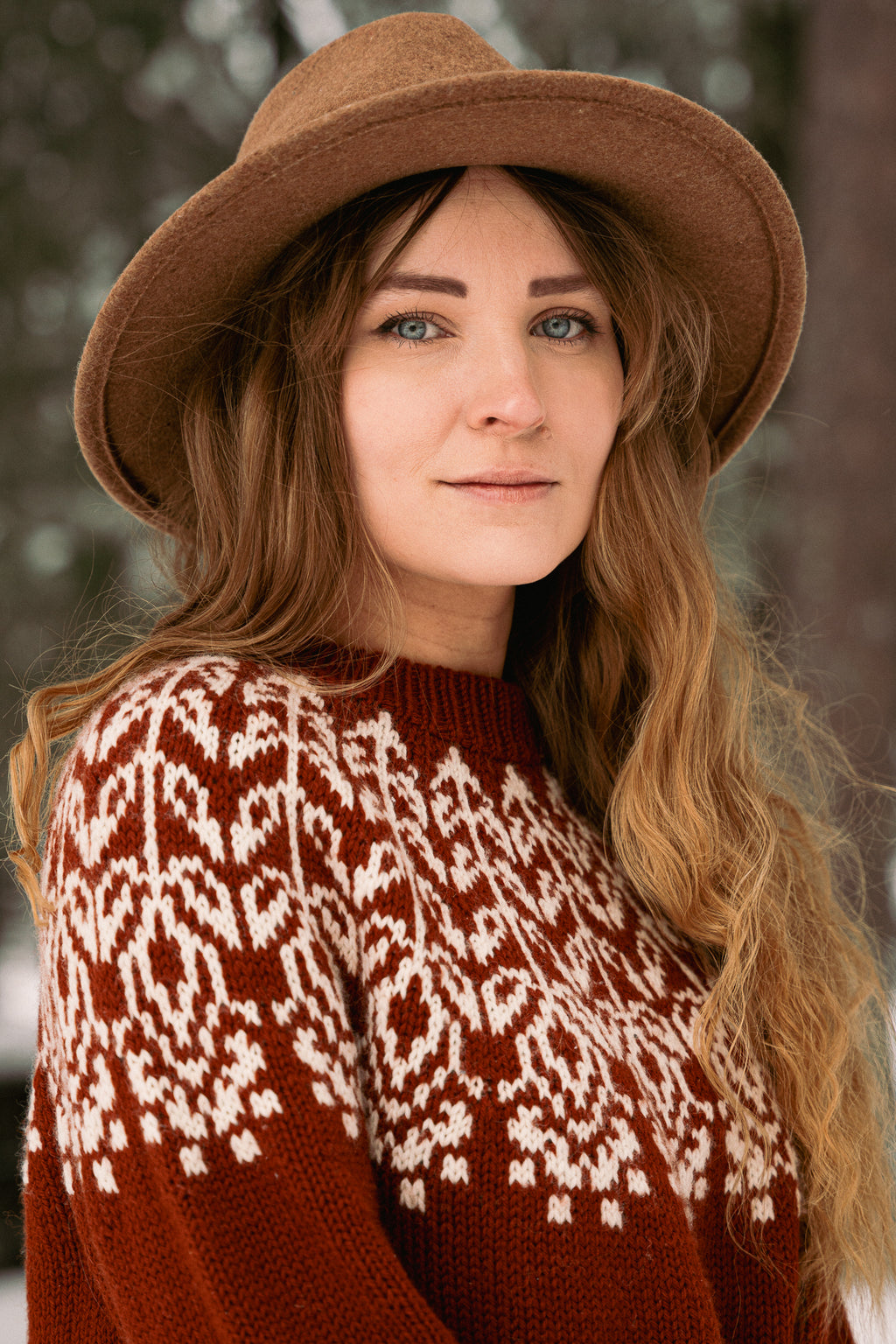 The Bluebird Sweater – knitting pattern (PDF)