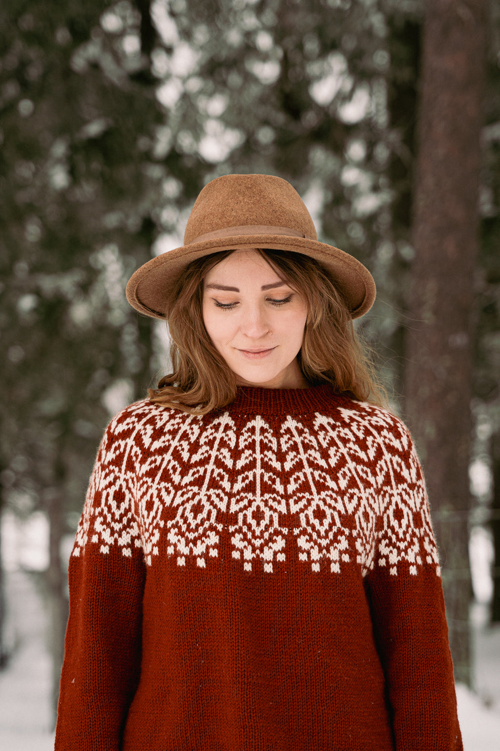 The Bluebird Sweater – knitting pattern (PDF)