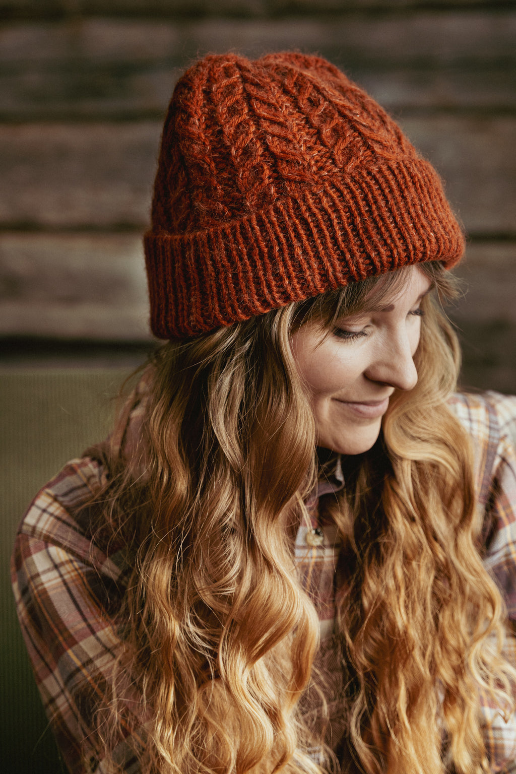 Ember Braid Hat – knitting pattern (PDF)
