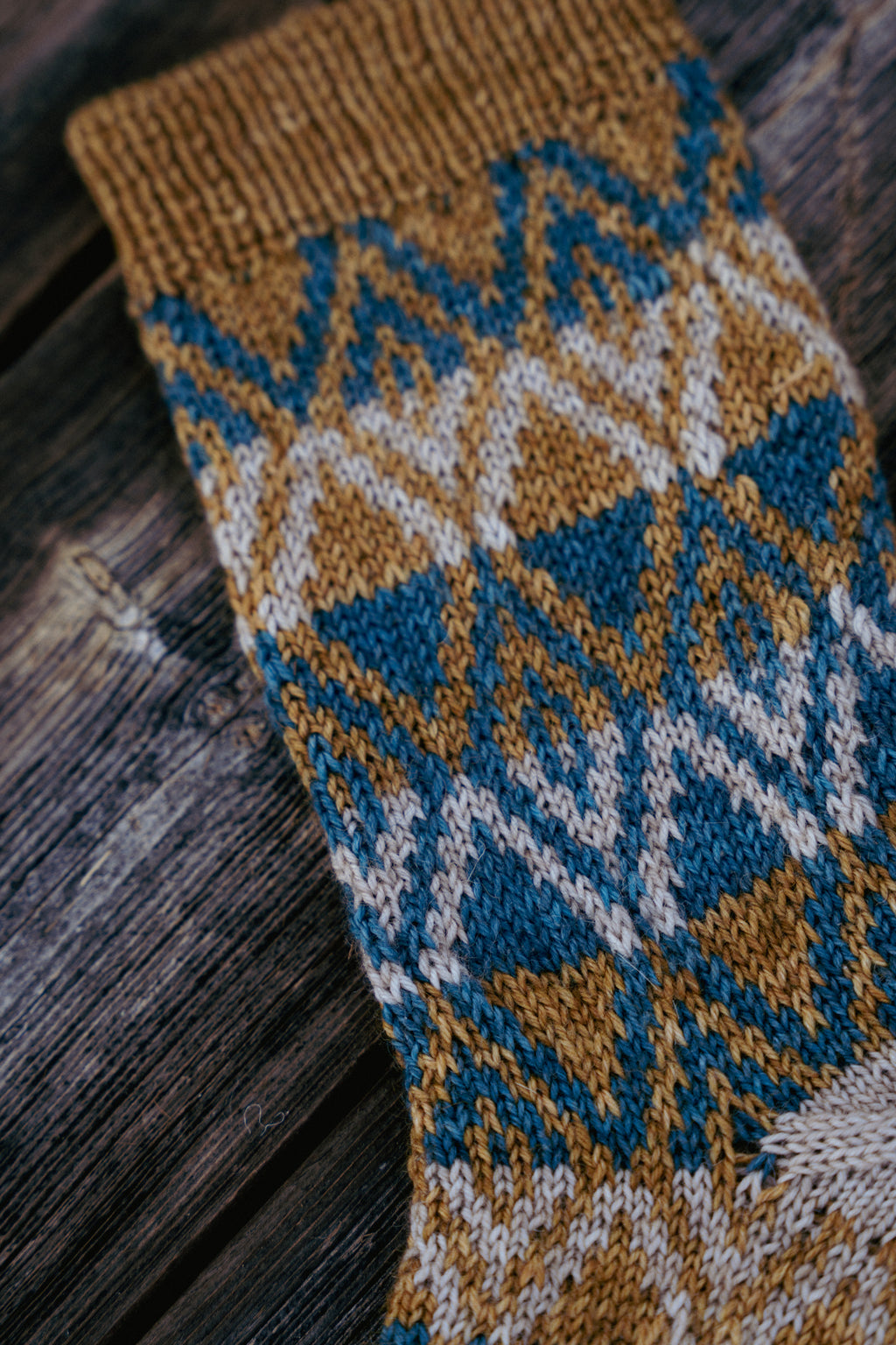 Peak Socks – knitting pattern (PDF)