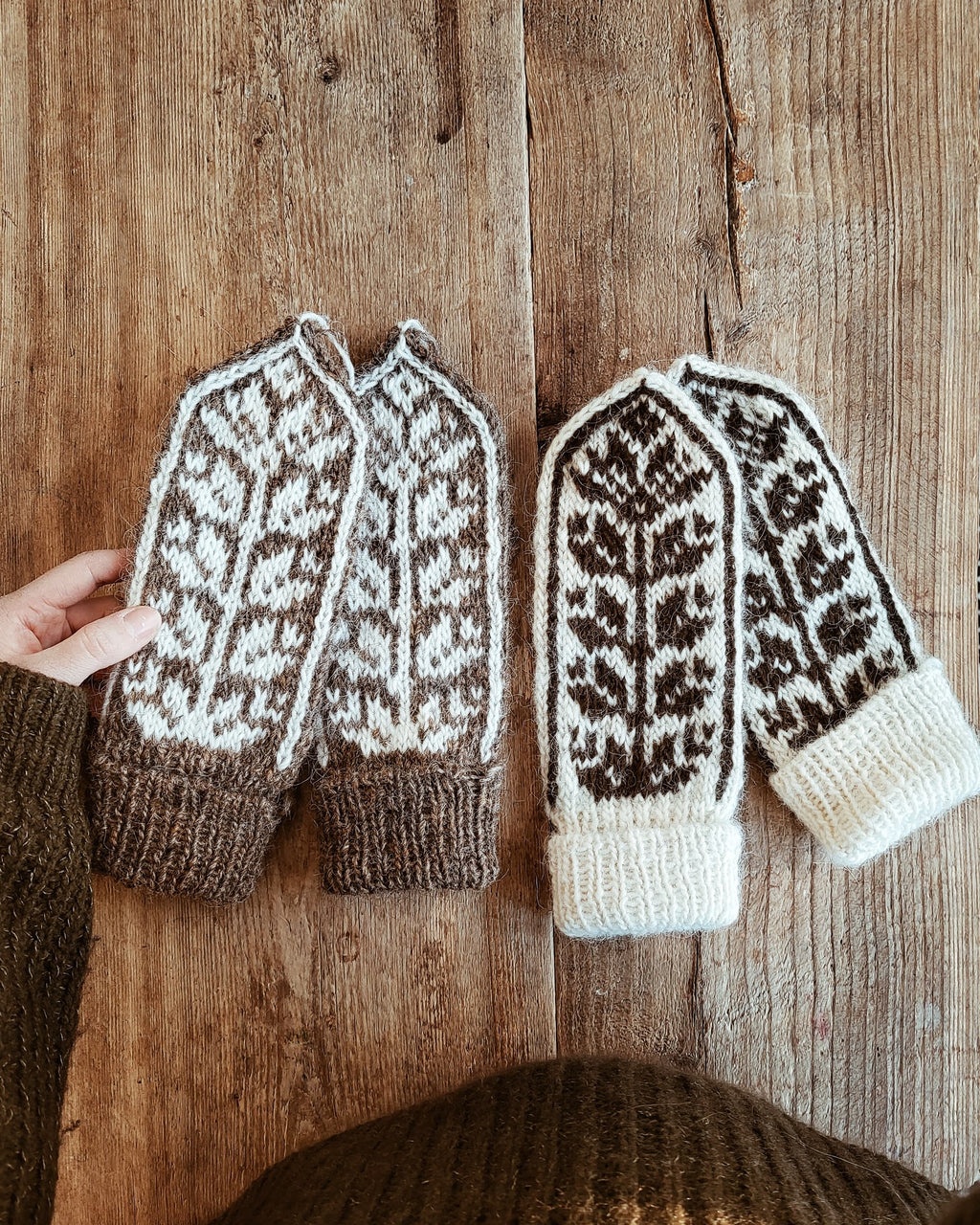 Leimu Mittens – knitting pattern (PDF)